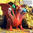 Dungeons & Dragons TIAMAT Large Size Dragon Figure SEALED Super7