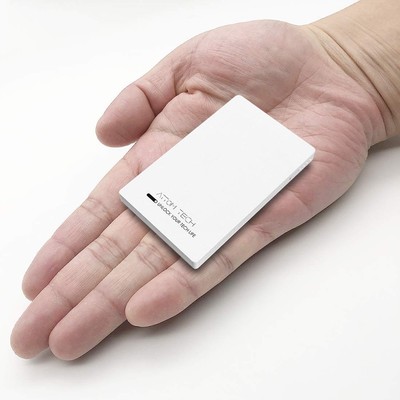 Dual USB Output Super Slim Power Bank Ultra Thin, 3000mAh Portable Charger Mi...