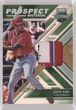 2018 Panini Elite Extra Edition Prospect Materials Emerald 4/5 Jose Siri hg6