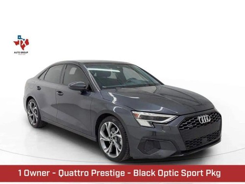 2022 Audi A3 Quattro Prestige Sedan 4D