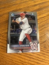 2025 Bowman Draft Chrome - #BDC-151 Ethan Petry Nationals 1st Bowman