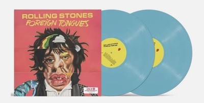 Rolling Stones Foreign Tongues Limited Edition Baby Blue Color Vinyl 2LP 7/10/26