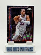 Oshae Brissett 2025-26 Topps Chrome #20 Black Raywave Refractor /10 76ers