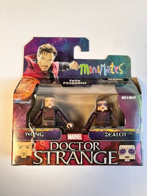 MARVEL MINIMATES DOCTOR STRANGE SERIE WONG & ZEALOT SPIELZEUG MINIFIGUR SET