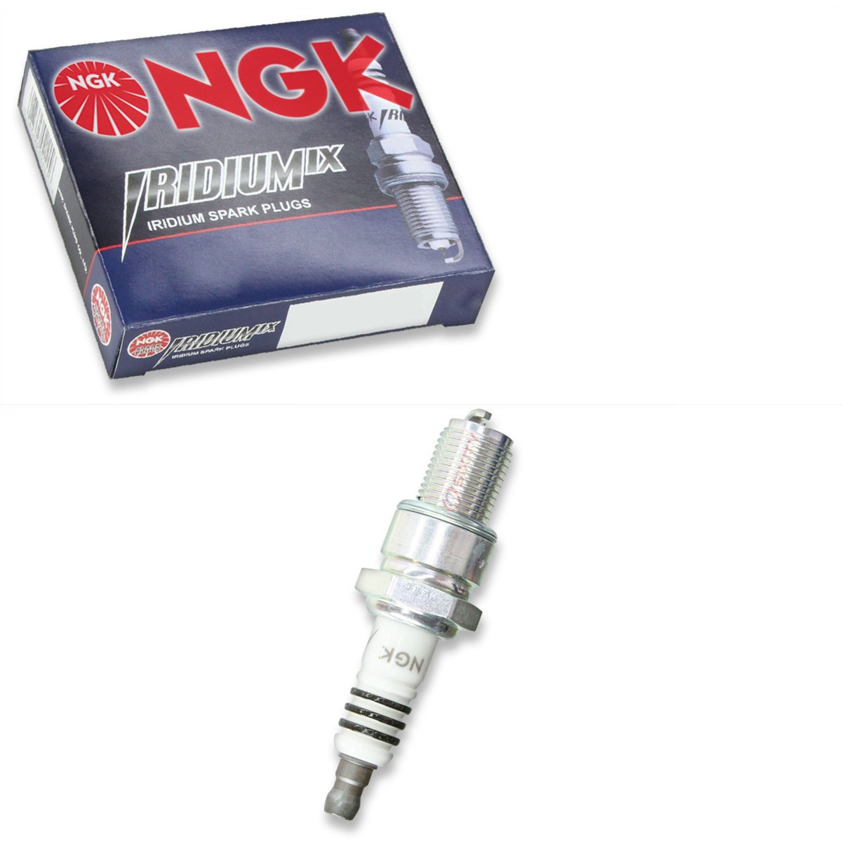 NGK 3089 BR9EIX SOLID Iridium IX Spark Plug for IW27 Ignition Wire Secondary np