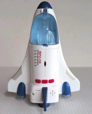 Astro Venture Space Shuttle Toy Plastic Spaceship for Kids with Lights  Sounds