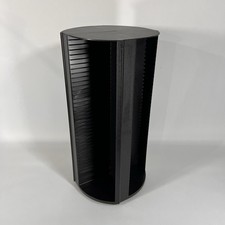 Vintage 90 s Laserline 160 CD Holder Spinning/Rotating Storage Tower Rack Y2K