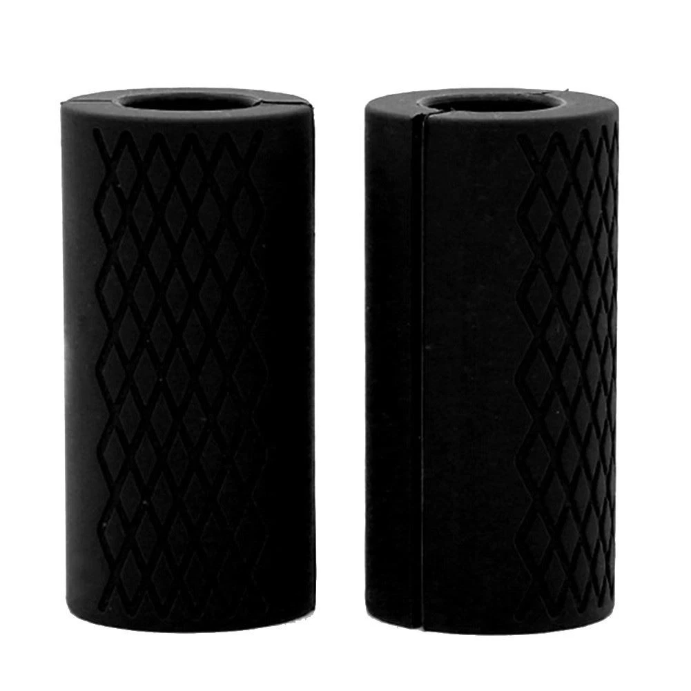 2PCS Barbell Dumbbell Booster Grip Portable Fitness Equipment Accessories