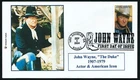 USA, SCOTT # 3876, McINTOSH FDC COVER - JOHN WAYNE, LEGENDS OF HOLLYWOOD 2004