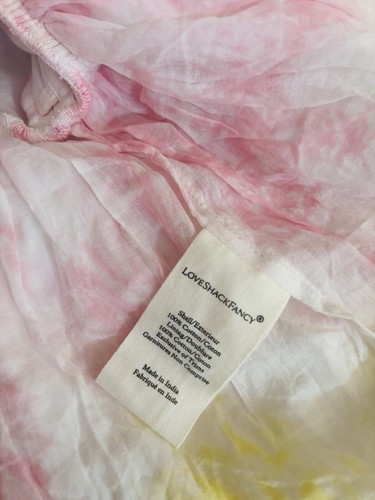 LoveShackFancy Femmes Chai Arc-en-Ciel Radial Tie And Dye Imprimé Mini Robe S 4 - Photo 17 sur 17