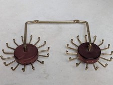 Vintage Metal Round Jewelry Organizer Holder ...