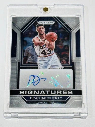 Panini 2022-23 Prizm Signatures Brad Daugherty Autograph Cavaliers #SIG-BRD