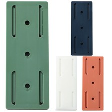 4 Pcs Wall Mounted Power Strip Rack Holder Self Adhesive Punch Free Socket