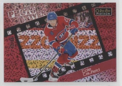 2023 O-Pee-Chee Platinum Photo Driven Red Pixel 13/85 Cole Caufield #PD-8 0w7l