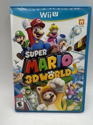 Super Mario World 3D World Nintendo Wii U CIB Complete Authentic