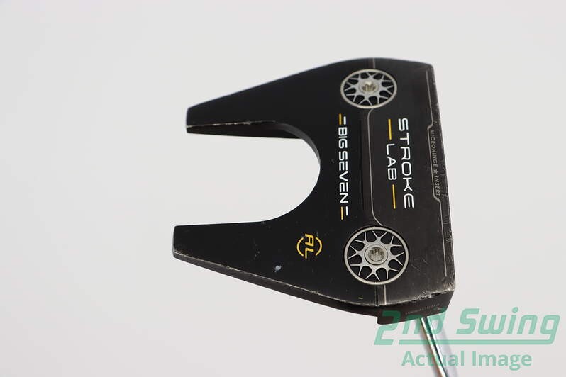 Odyssey Stroke Lab Black Big 7 Toe Up Putter Steel Right 41.0in