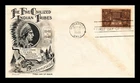 US COVER FIVE CIVILIZED INDIAN TRIBES CENTENNIAL FDC SCOTT 972 FLEETWOOD
