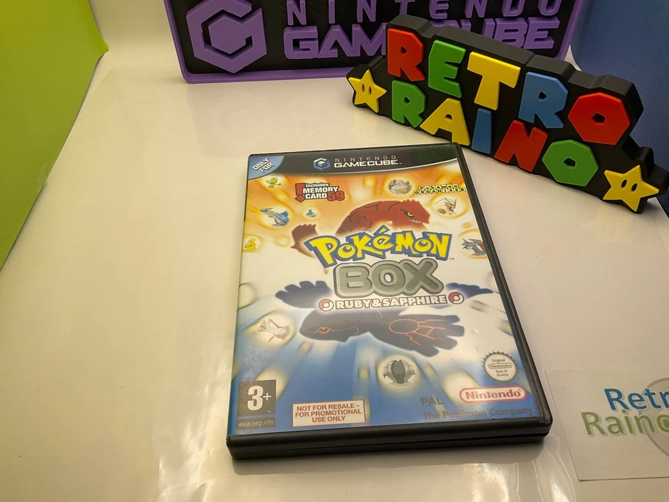 Nintendo GameCube POKÉMON BOX Ruby & Sapphire OVP #af - PAL - Bild 2 von 4