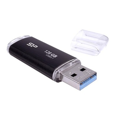 Pendrive Silicon Power Blaze B02 128GB USB 3.1 Schwarz