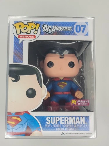 Funko POP! Superman #07 w/ Protector PX Previews Exclusive