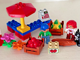 LEGO DUPLO 5683 The Market Merchant Stand and TRUCK - Brick Parts Lot