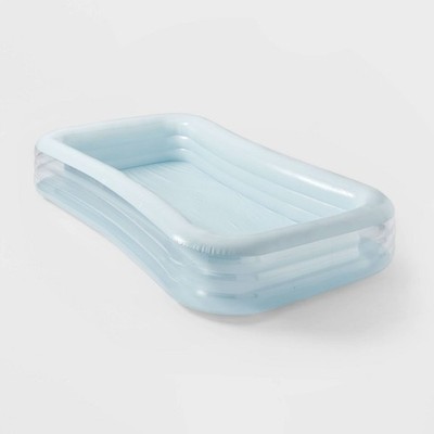SUN SQUAD 6' X 22'' DELUXE RECTANGULAR FAMILY POOL BLUE - - Scratch & Dent