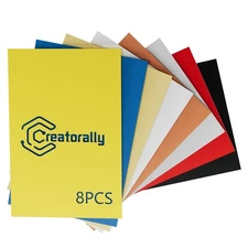 8pcs 12"x8" Laser Engraving ABS Two-Color Board Plastic Sheet for Sign Doorplate