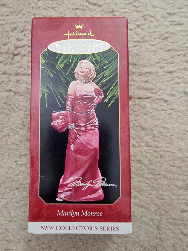 Hallmark Keepsake Marilyn Monroe 1997 Collector's Series Christmas