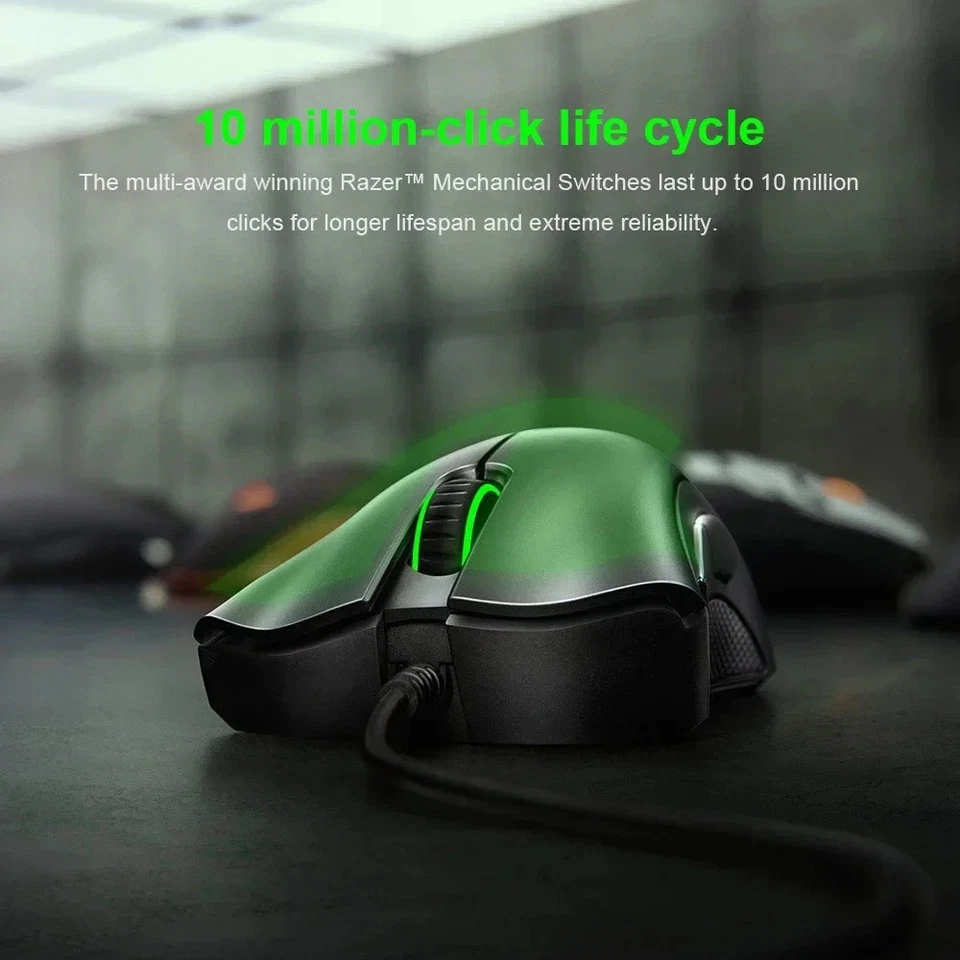RAZER DEATHADDER ESSENTIAL MOUSE GAMING CABLATO RGB SENCORE 6400 DPI 5 TASTI!!! - Image 2 of 4