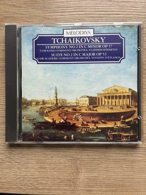 Tchaikovsky OLYMPIA SYMPHONY 2 FEDOSEYEV SUITE 2 SVETLANOV CD U.S.S.R. Symphony 