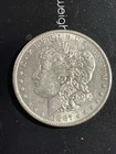 1887 $1 Morgan Silver Dollar 90% Silver.  # 1856.