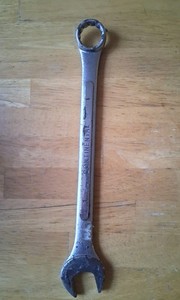 Vintage Continental 1” Combination Wrench Tool---Free Ship