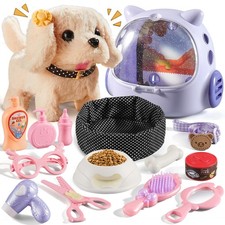 16 Pcs Robot Dog Toys for Girls, Toys for 3 4 5 6 7 8 Year Old Girls Kids Boy