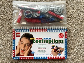 Lot Lego 4995, 4891, Klutz Lego Crazy Action Contraptions kits sets
