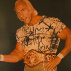 Harley Race And Superstar Billy Graham Wrestling Signed Photo 2 Autographs — photo 3
