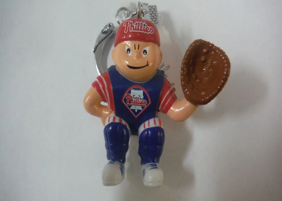 J.F. Sports -  5 - Philadelphia Phillies Baseball Key Chains - Image 2 of 3