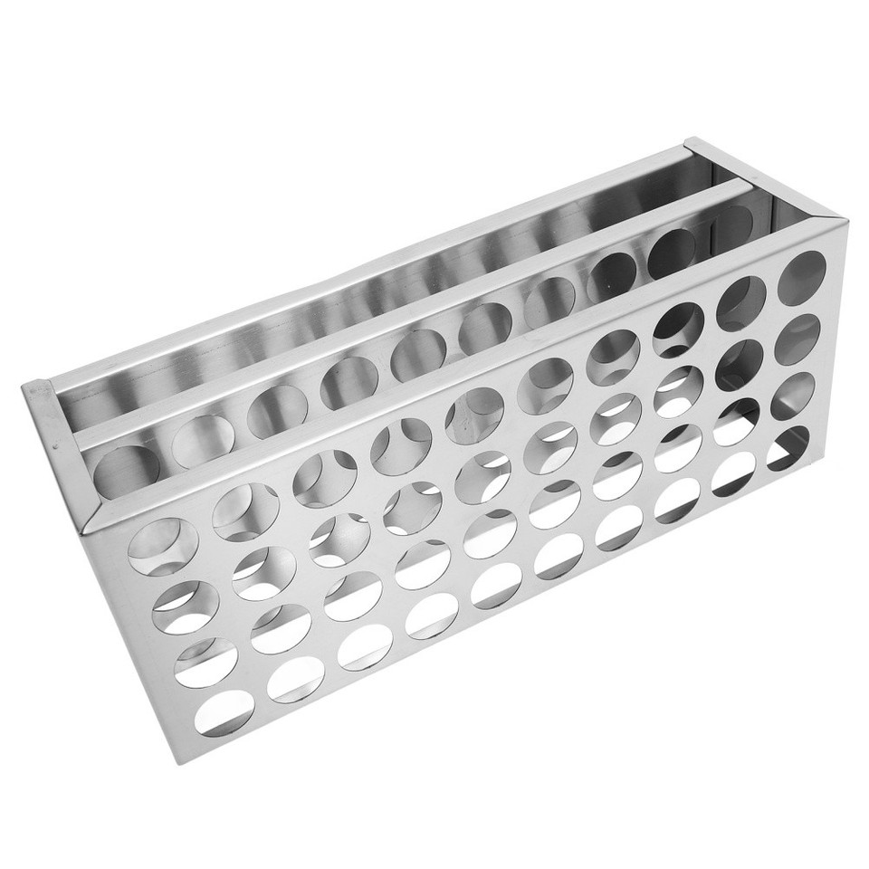 Test Tube Storage Organizer Rack Metal Drying Laboratory Container ...