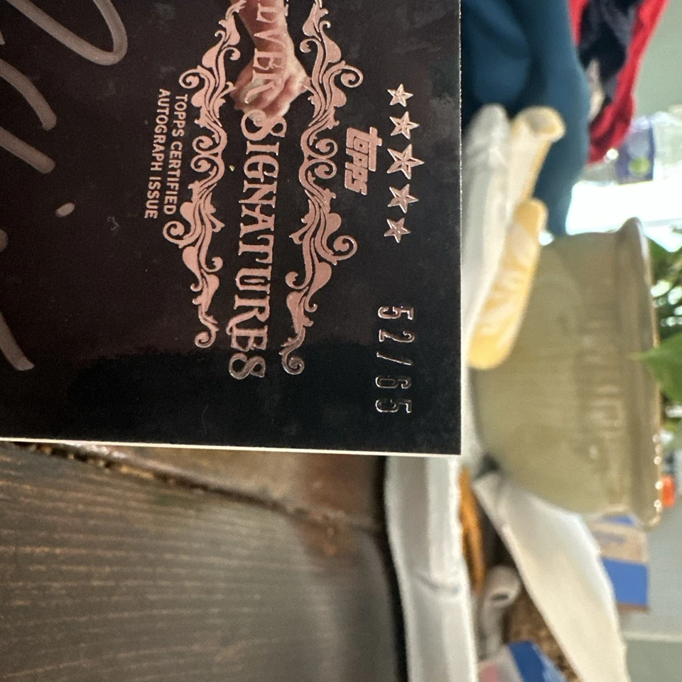 2013 Topps Five Star Signature Tom Glavine #/65 Silver Signatures - Image 3 of 4