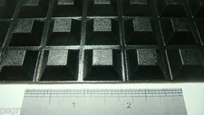 7 SELF ADHESIVE RUBBER FEET BUMPERS 0.81" x 0.30" BLACK BUMPER FEET LG + SAMPLES