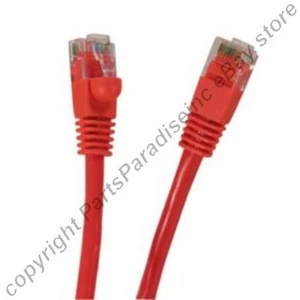 Lot100x/pack PURE COPPER! (notCCA!) 2ft RJ45 Cat5e Câble Ethernet/Cord/Wire {RED