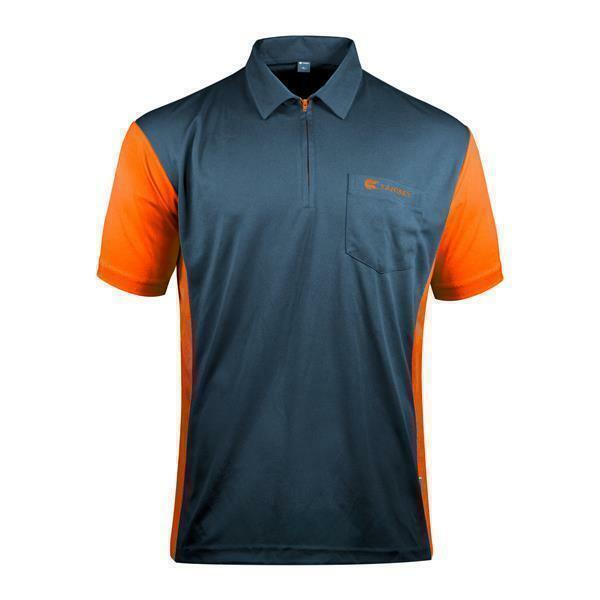 Target Coolplay Hybrid 3 Steel bluee & orange Dartshirt Darthemd Target Coolplay Hybrid 3 Steel bluee & orange Dartshirt Darthemd