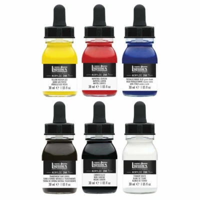 Liquitex Professional Acrylic Ink 30ml Bottles Buy 4 get 1 Free (add 5 to cart)