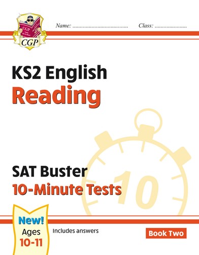 CGP Complete KS2 Maths and English 10-Minute Test SAT Buster Book 2 Bundle (for - Foto 3 di 4