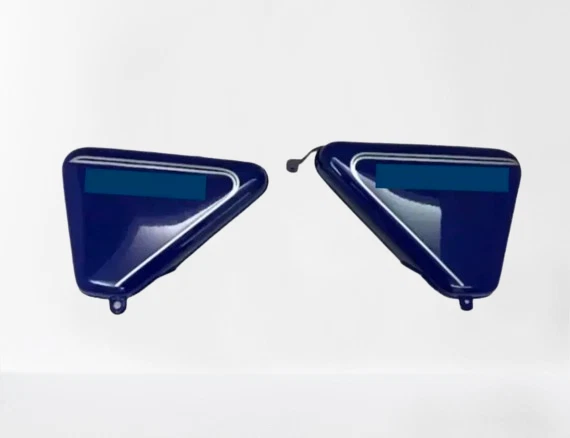 ADECUADO PARA Tanque de Gasolina Norton Commando Roadster Azul Plata y Panel Lateral 850 Foto 4 de 4