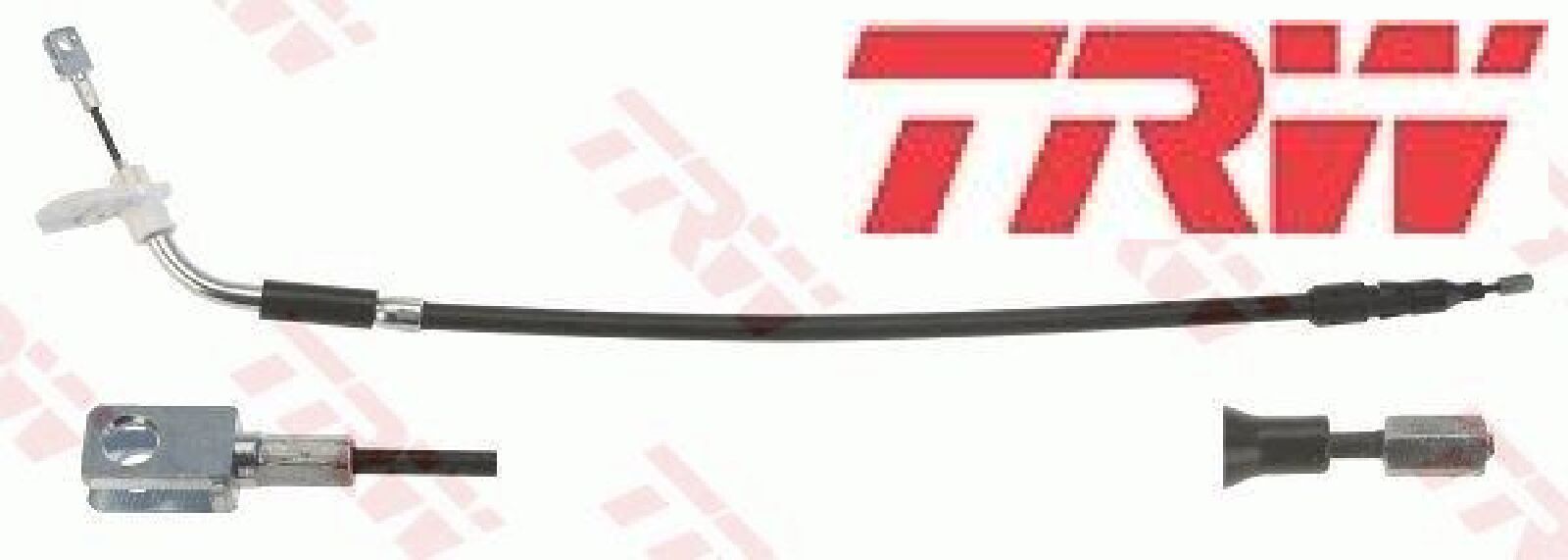 TRW Feststellbremse Seilzug GCH461 - Für BMW 1er Serie