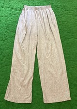 Vintage NOS 90  s Esprit Skater Wide Leg Lounge Pants W/pockets Gray Sz. Large