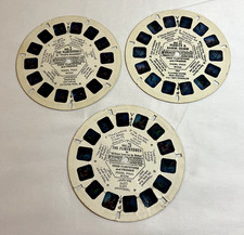 Viewmaster Set of 3 Reels - Fred Flintstones and Friends 2141 - A B C