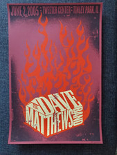 Dave Matthews Band Poster 6/2/2005 Tweeter Center Tinley Park IL