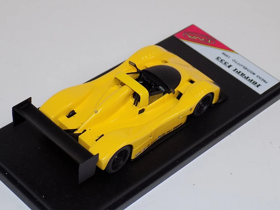 1/43 DVA Fabbrica Costruzione Ferrari 333SP Pressa Michelotto 1988 Giallo GP027 - Immagine 3 di 4