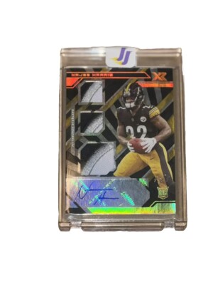 Najee Harris Rc 1 Of 1 Auto 2021 Panini Xr # 211 Triple Swatch( One Touch Case )